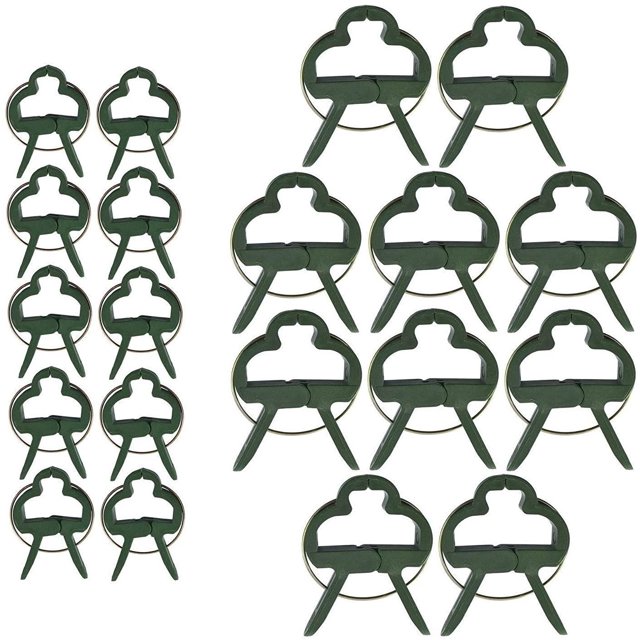 60 pcs (2 sizes in one pack) Plant Clips Plant Clips Ideal for Securing Plants Supports planting