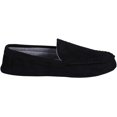 thumbnail image 3 of Roxoni Pantoufles pour Hommes, Pantoufle Mocassin en Suède avec Mousse Mémoire Noire, 3 of 5