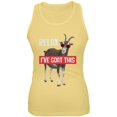 thumbnail image 1 of Relax I've Goat Got This Funny Juniors Soft Tank Top, 1 of 1