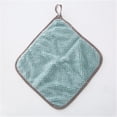thumbnail image 1 of LSLJS High-density Coral Fleece Patch Embroidered Bowknot Hand Towel Peach Heart, Home Accessories, 1 of 1