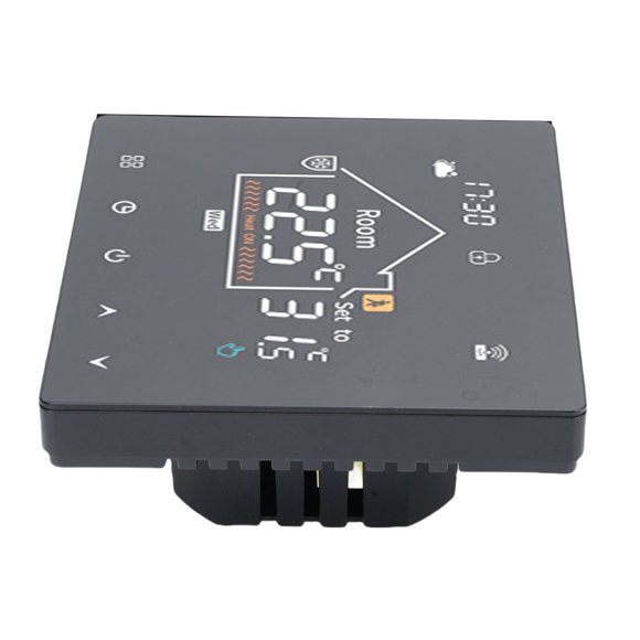 Smart Thermostat Programmable Touchscreen LCD Display Water Heating Boiler Thermostating for Home Office Mall Hotel,