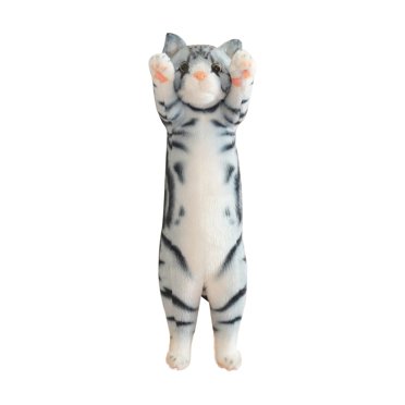 Simulation Cat Doll Raising Hand Cat Doll Soft Cat Pillow Nap Sofa Pillow Doll Cute Cat Toy Doll Suitable For All Cat Lovers(40cm)