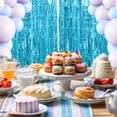 thumbnail image 4 of 1pcs Set 6.5ft Gold Aluminium Foil Fringe Curtain Photo Backdrop Streamers Decorations For Birthday Party Streamers Party 1pcs Set 6.5ft Gold Aluminium Foil Streamers Party Decorations Fringe Curtain, 4 of 9