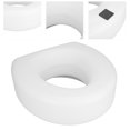 thumbnail image 1 of Raised Toilet , White Sturdy Toilet  Riser Handicap Toilet  Safe Portable Commode   for Disabled for Bathroom for Elderly, 1 of 7