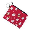 thumbnail image 5 of kurtrusly Chang Purse Christmas Gift Water Resistance Storage Bag Simple Style Key Pack Thick Lining Small Wallet Polyester Coin Purses lqb3032, 5 of 5