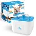 thumbnail image 1 of Paw Perfect Pet Water Fountain with Triple Filtration, BPA Free, 2.5L Capacity, 3 Flow Modes, Includes 3 Filters, Portable Cord, Blue, 1 of 6