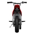 thumbnail image 4 of Razor MX350 Dirt Rocket Vélo Électrique, 8 Ans et Plus, 14 Mi/h, Autonomie de 30 Min, Max 140 Lb, Rouge, 4 of 12
