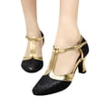 thumbnail image 3 of Chaussures de Danse pour Femmes Ballroom Tango Latin Salsa Chaussures à Paillettes Chaussure de Danse Sociale, 3 of 9