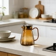 thumbnail image 1 of Acrylic Striped Kettle Plastic Cold Water Kettle Transparent Cool Kettle Juices Kettle Herbal Tea Kettle, 1 of 6