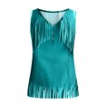thumbnail image 5 of Plebaso Womens Print Tank Tops Ribbed Sleeveless Casual Tops Button up V Neck Slim Knit Tees for Women, 5 of 5