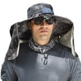 thumbnail image 1 of Decodeary Stay Protected And Cool Solar Power Fan Summer Hat Solar Usb Charging Hat Summer Dark Gray 2, 1 of 6