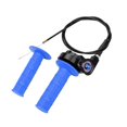 thumbnail image 1 of Twist Throttle Cable Stainless Steel Silic Handle Assembly Fit, 1 of 5
