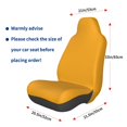 thumbnail image 3 of Lsque Goldenrod Pattern Car Seat Covers for Front Seats , Waterproof Seat Covers for Cars, Sporty Front Seat Covers,Car Seat Cover Protector Front Seats, 3 of 5