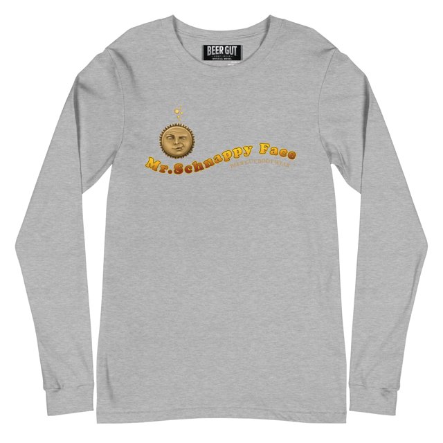 T-shirt Unisexe à Manches Longues Mr. Schnappy Face