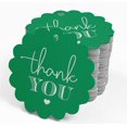 thumbnail image 4 of Inkdotpot Real Silver Foil Thank You Bridal Shower Tags Favor Hang Paper Tags 50 Pieces, 4 of 6