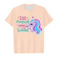 thumbnail image 4 of TZEWGL Chemise Mignonne pour Fille Garçon Imprimé Col Rond Manches Courtes Ample pour Bébés Taille 10-11T, 4 of 4