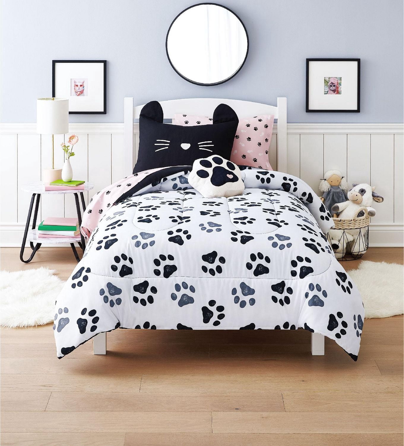 Parure de lit Miaou de Mainstays Kids
