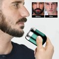 thumbnail image 4 of HHBEAUTY Portable Mini Shaver Electric, IPX7 Waterproof Multifunctional Mini Dry Shaver Men's Electric, Capsule Shaver, Deep Cleaning Shaver Men, 4 of 9