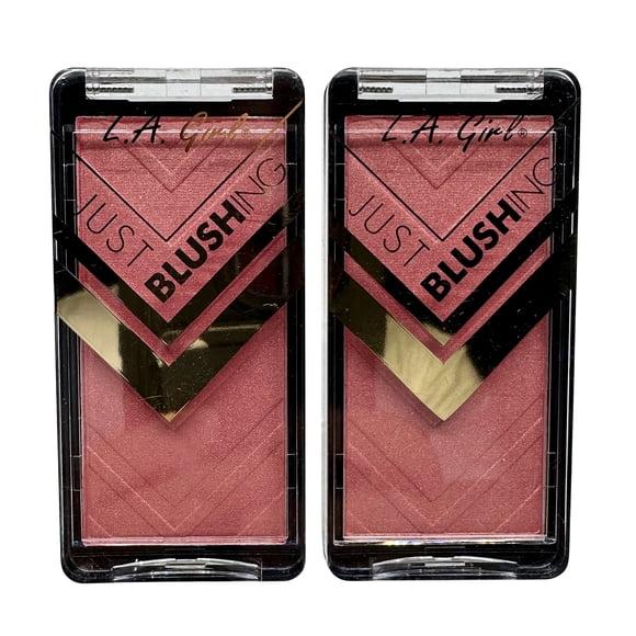 L.A. Girl Just Blushing GBL494 Just Rosy Blush 0.25 OZ Set of 2