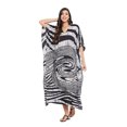 thumbnail image 2 of Oussum Robe Kaftan Longue pour Femmes, Robe Maxi Décontractée d'Été Ample pour Dames, Grande Taille, Robe de Soirée Confortable, Caftan en Ligne, 2 of 7