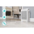 thumbnail image 5 of EyeVac PRO Aspirateur Stationnaire Sans Contact - Aspirateur Professionnel de 1400 Watts avec Capteurs Infrarouges Actifs, Filtration Haute Efficacité, Bac Sans Sac (Design White), 5 of 5