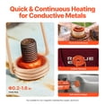 thumbnail image 2 of VEVOR 1KW Magnetic Induction Heater Hand-held Induction Heater for Bolts Removal, 2 of 9