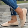 thumbnail image 2 of Dakaela Ballerines pour Femmes Confortables en Suède à Bout Pointu à Enfiler Chaussures de Ballet Décontractées pour Femmes, 2 of 7