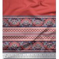thumbnail image 2 of Soimoi Polyester Crepe Fabric Dot & Swirl Panel Print Fabric by The Yard 52 Inch Wide, 2 of 3