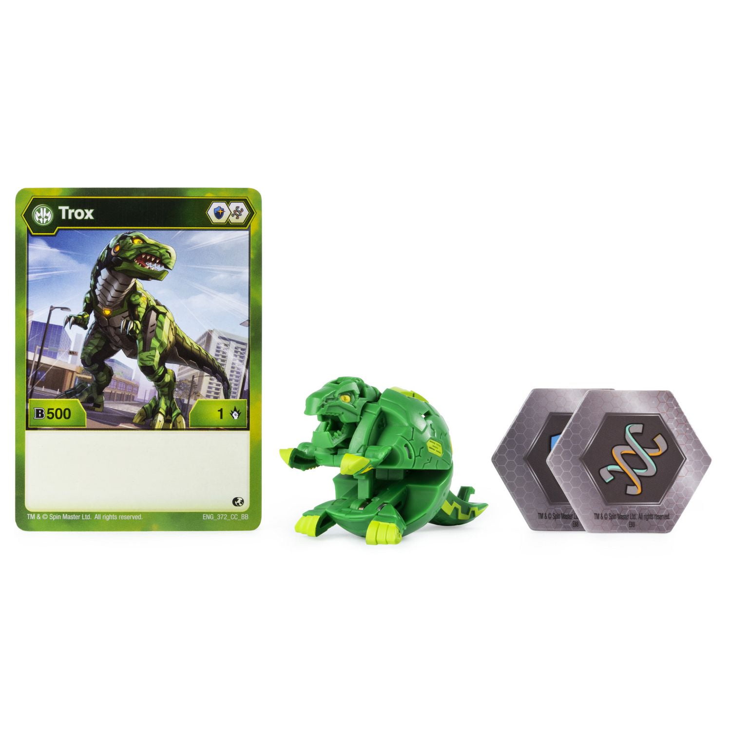 Bakugan, Trox, Créature transformable à collectionner de 5 cm, à partir de 6 ans