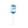 thumbnail image 1 of SHAGUOZHOU Candle Adapters Candle Wax for Candle Making Birthday Candles Extended Big Number Candle Multicolor 3D Design Cake Topper Decoration For Any Celebration, 1 of 8