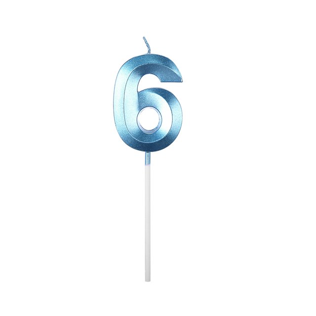 SHAGUOZHOU Candle Adapters Candle Wax for Candle Making Birthday Candles Extended Big Number Candle Multicolor 3D Design Cake Topper Decoration For Any Celebration
