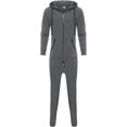 thumbnail image 4 of LAICAIW Combinaison une-Pièce WUAI pour Homme à Capuche, Pyjama une Pièce à Fermeture Éclair, Combinaison de Jogging, Survêtement, Salopette, Barboteuse, 4 of 6