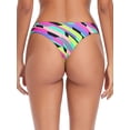 thumbnail image 2 of RELLECIGA Women's Super Cheeky Brazilian Cut Bikini Bottom, 2 of 6