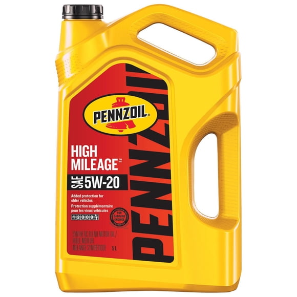 Pennzoil 5W20 High Mileage Huile 5L