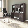 thumbnail image 3 of Bureau d’ordinateur 65L avec huche Logan de Bestar, érable graphite, 3 of 4