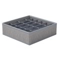 thumbnail image 1 of Luzkey Underwear Socks Storage Box Cabinet Closet Organizer Bathroom Washable Dividers Multifunction Storage Bin Container for Socks Light Gray 24 Grid, 1 of 8