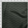 thumbnail image 3 of oneOone Georgette Viscose Fabric Chevron Ikat Print Fabric By Yard 42 Inch Wide, 3 of 4