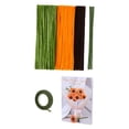 thumbnail image 2 of KLKCMS Pipe Cleaner Flower Kit Soft Floral Wires for Family Art Project Activity Friend Kit for 5, 2 of 9