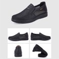 thumbnail image 3 of Mens Mesh Wide Width Slip on Loafers Walking Driving Shoes Breathable Casual Non Slip Work Sneakers Fall, 3 of 4