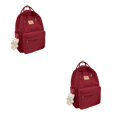 thumbnail image 3 of relayinert Fabric Shoulder Bag Reliable Partner For Everyday Adventures Multi-functional wine red 32*12*42cm 2Set, 3 of 6