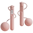 thumbnail image 2 of Yykcavykas Special Savings Skippings Rope with Counter Gravities Ball Jumps Rope Gravities Ball Skipping Relativelk Jumps Rope for Adults Weighted Jumps Ropes with Counter|Pink-191, 2 of 8