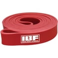 thumbnail image 3 of IBF Iron Body Fitness Bande de Résistance Lourde, Bande Élastique en Latex, Rouge, 3 of 5