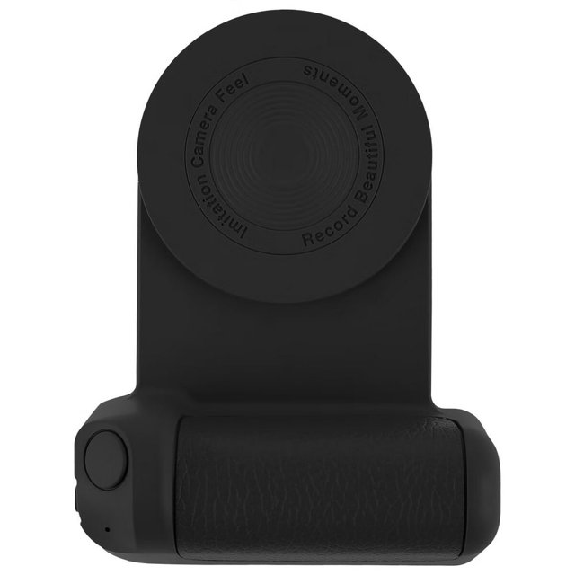 Magnetic Camera Handle Bluetooth Bracket Non-slip Anti-shake Wireless Charging Stand Portable Phone Grip Handle Stabilizer Mount Compatible with iOS Android Phone Photo Video