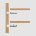 thumbnail image 5 of 80pcs Shelf Pins Kit Shelf Support Pegs Stainless Steel Bookshelf Pegs Shelves Pegs, 5 of 5