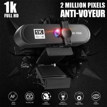 4K High Definition Webcam Autofocus Live Live Webcam Webcam USB Free Drive with Mic Computer Camera
