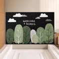 thumbnail image 4 of TIMIFIS Bathroom Rugs Entrance Door Carpet Polyester Carpet Bathroom Absorbent Toilet Door Mat Non-Slip Easy to Care No Slip Mat Interior Decoration Mat Bath Mat, 4 of 6