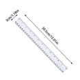 thumbnail image 3 of Clear Plastic Ruler 30Cm 12 Inch Plastic Transparent Ruler With Centimeters And Inches For Students School Ruler, 3 of 6