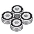 thumbnail image 2 of Speaker Cone Base Pads, Install And Use Vibration Proof 40x20mm Speaker Spikes Base Mat  For  For Recorder For DVD Player Silver, 2 of 8