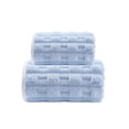 thumbnail image 1 of TIELUTT Microfiber Large Bath Towel Highly Absorbent Quick Drying Suitable for Gym Spa Travel and Bathroom Use Pottery Towels Extra Long Towels for Adults Towel Set for Men Stripe Towels Large Bath S, 1 of 4