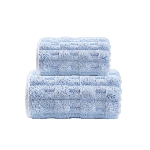 TIELUTT Microfiber Large Bath Towel Highly Absorbent Quick Drying Suitable for Gym Spa Travel and Bathroom Use Pottery Towels Extra Long Towels for Adults Towel Set for Men Stripe Towels Large Bath S